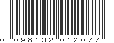 UPC 098132012077