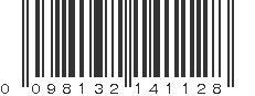 UPC 098132141128