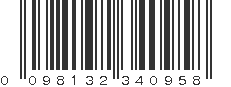 UPC 098132340958