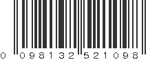 UPC 098132521098