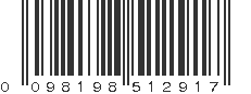 UPC 098198512917