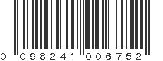 UPC 098241006752