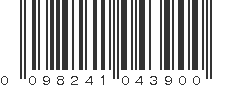 UPC 098241043900