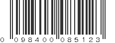 UPC 098400085123