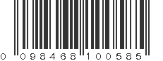 UPC 098468100585