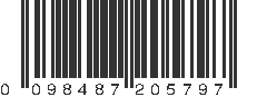 UPC 098487205797