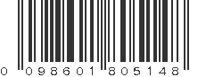 UPC 098601805148