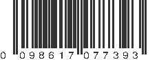 UPC 098617077393