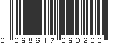 UPC 098617090200