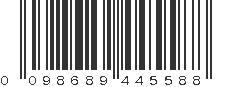 UPC 098689445588