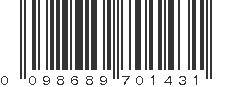 UPC 098689701431