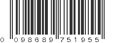 UPC 098689751955