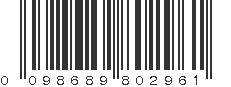 UPC 098689802961