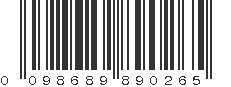 UPC 098689890265