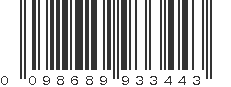 UPC 098689933443
