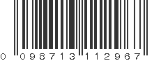 UPC 098713112967