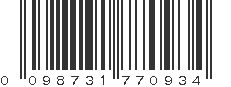 UPC 098731770934