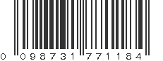 UPC 098731771184