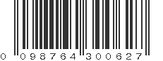 UPC 098764300627