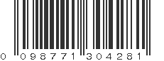 UPC 098771304281