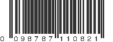 UPC 098787110821