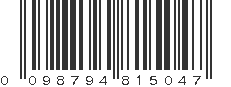 UPC 098794815047