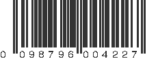 UPC 098796004227