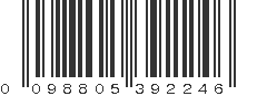 UPC 098805392246