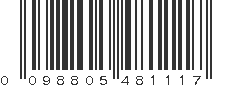 UPC 098805481117