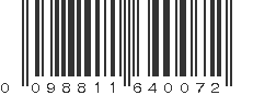 UPC 098811640072