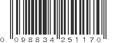 UPC 098834251170