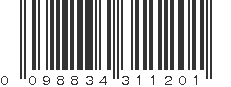 UPC 098834311201