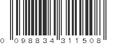 UPC 098834311508