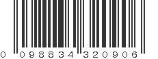 UPC 098834320906