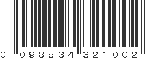 UPC 098834321002