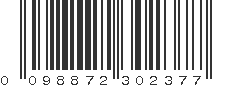 UPC 098872302377