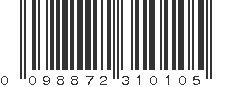 UPC 098872310105