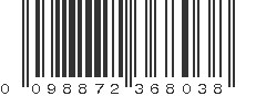 UPC 098872368038