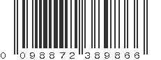 UPC 098872389866