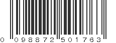 UPC 098872501763