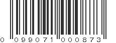 UPC 099071000873