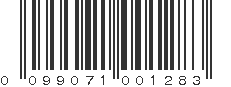 UPC 099071001283