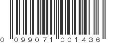 UPC 099071001436