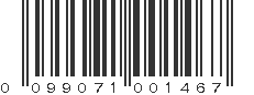 UPC 099071001467