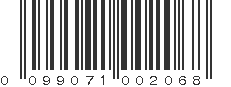 UPC 099071002068