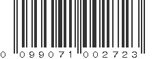 UPC 099071002723