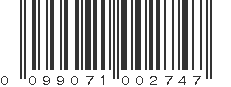 UPC 099071002747