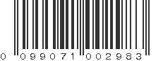 UPC 099071002983