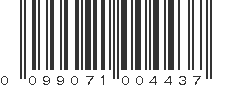 UPC 099071004437