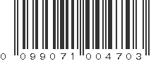 UPC 099071004703